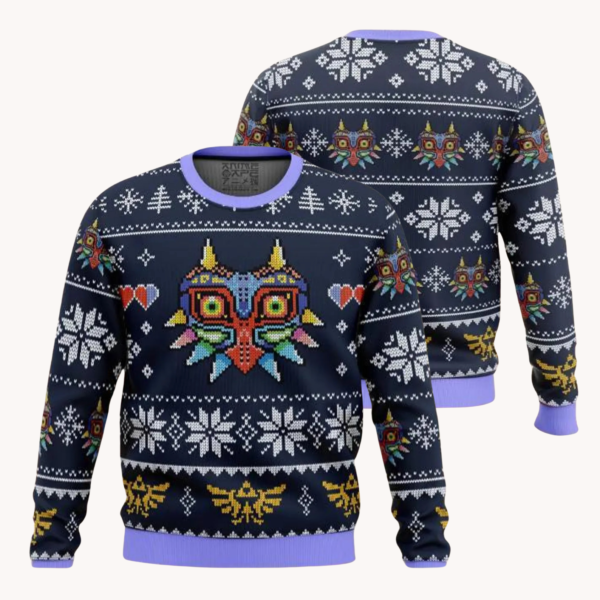 Majoras Mask Zeldas Ugly Sweater