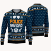 Police Christmas Ugly Sweater