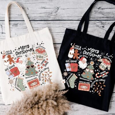 Merry Christmas Tote Bag